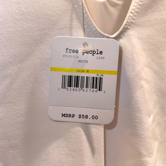 NWT- Free People Keep It Sleek Bodysuit - Picture 6 of 7